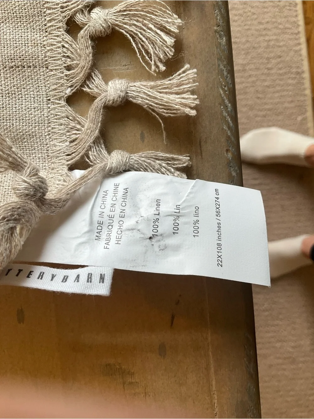 Pottery Barn - Two Table Runners